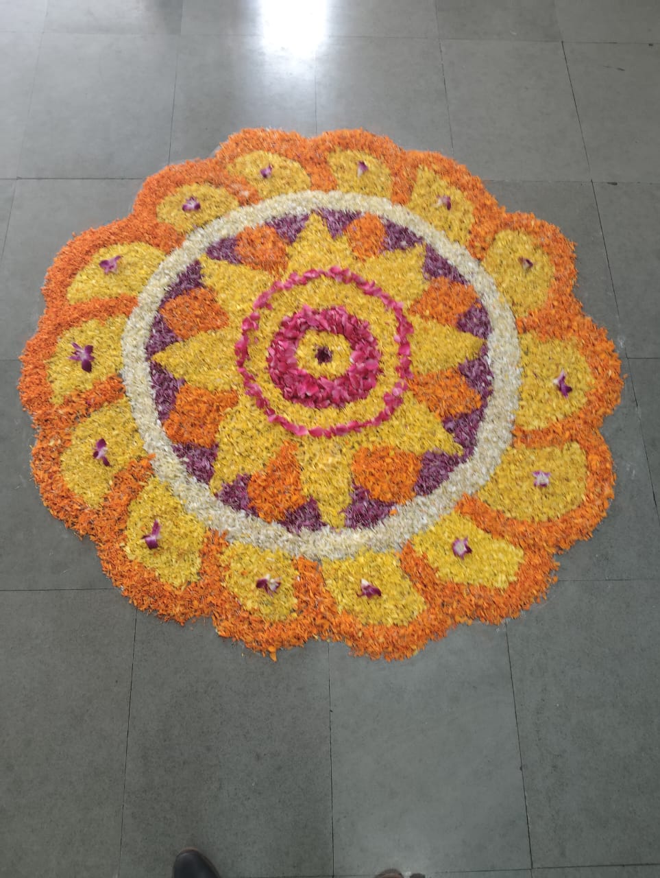 floral rangoli competition 2025