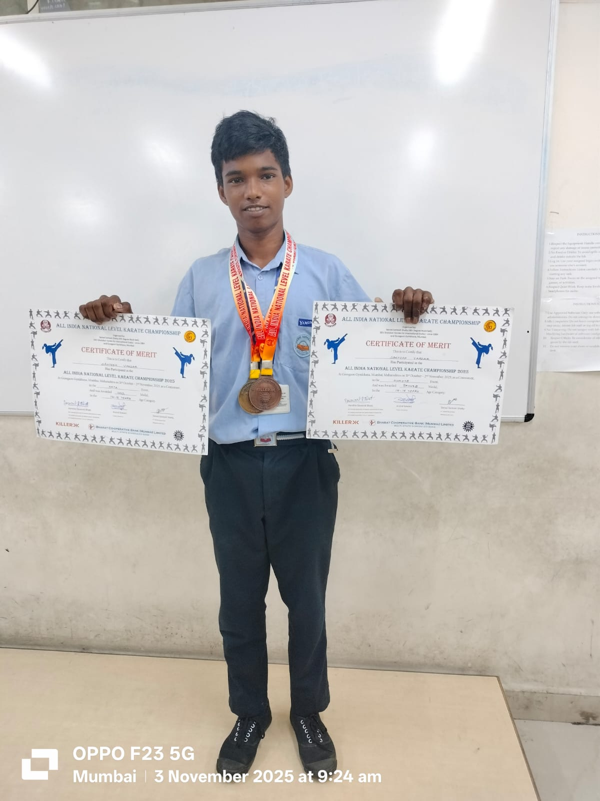 CERTIFICATE OF MERIT